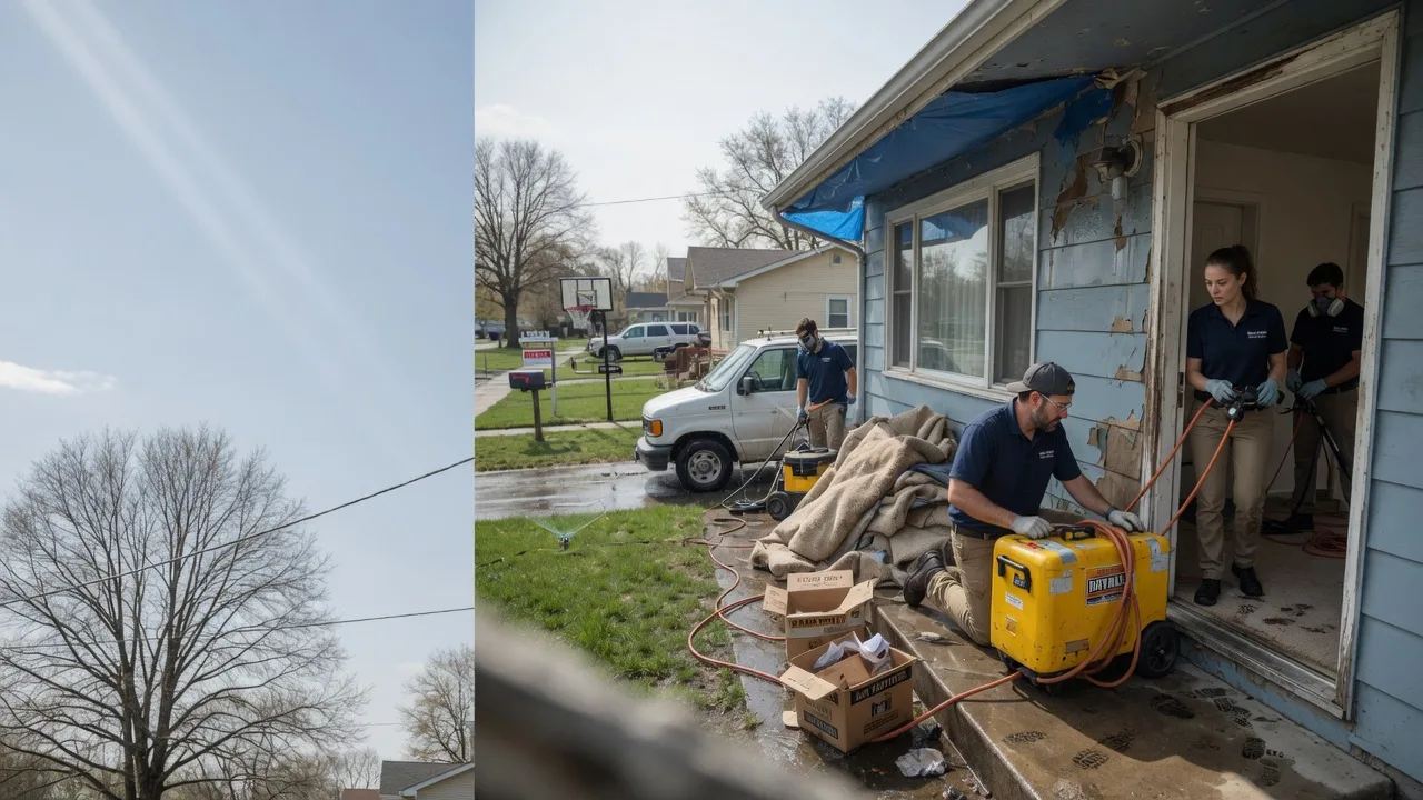 Basement Flood Cleanup in Darlington, MO near me